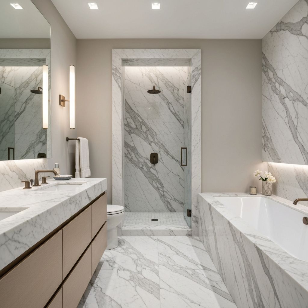 Luxury Marble Bathroom