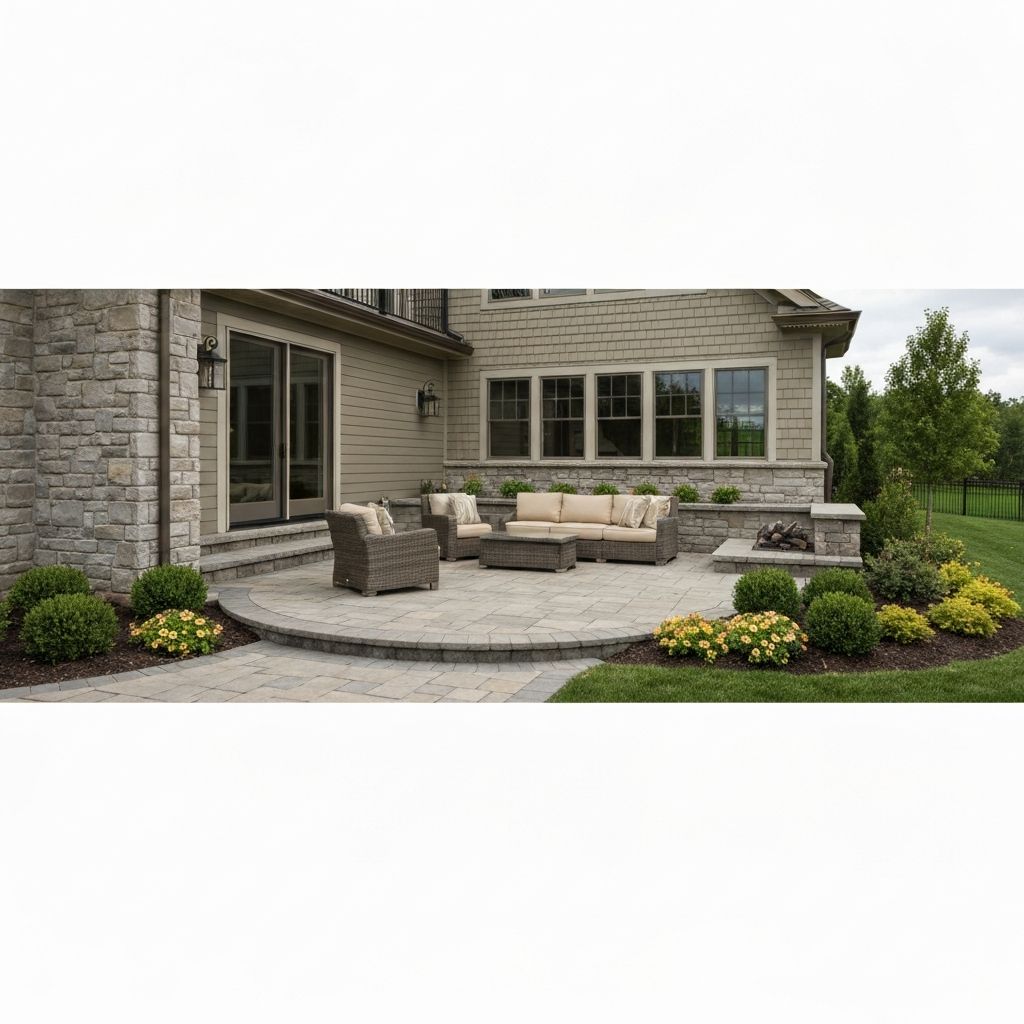 Outdoor Stone Patio